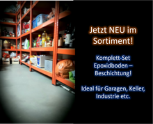 Lade das Bild in den Galerie-Viewer, Epoxidharz Bodenbeschichtung - Komplett-Set für 10m²